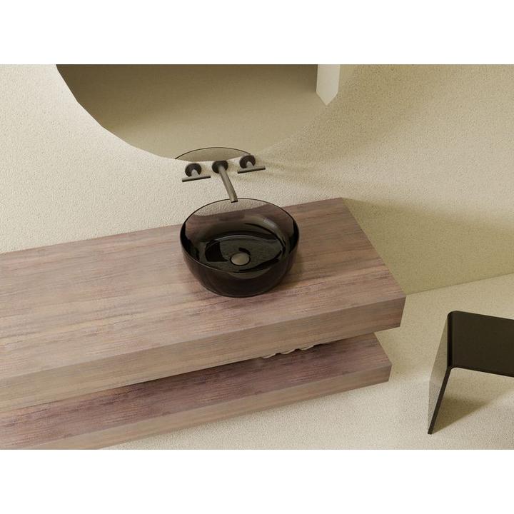 Umywalka wolnostojąca Freedom Smokey Black and Dark Grey – nowoczesność i stylowy kontrast