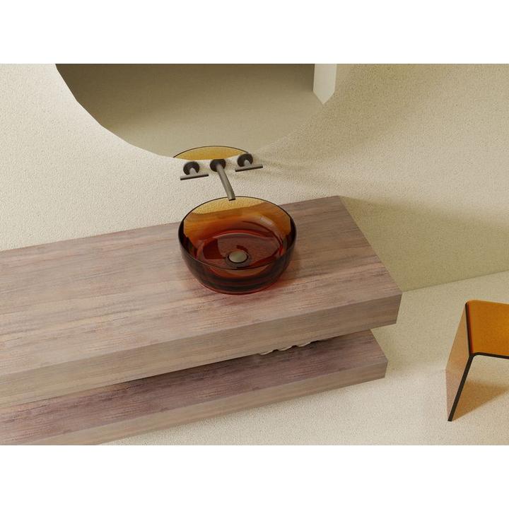 Umywalka wolnostojąca Freedom Smokey Black and Dark Grey – nowoczesność i stylowy kontrast