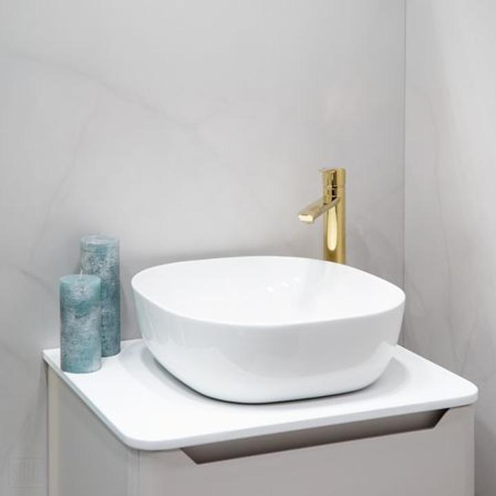 Umywalka nablatowa Pancia biała – elegancja i funkcjonalność