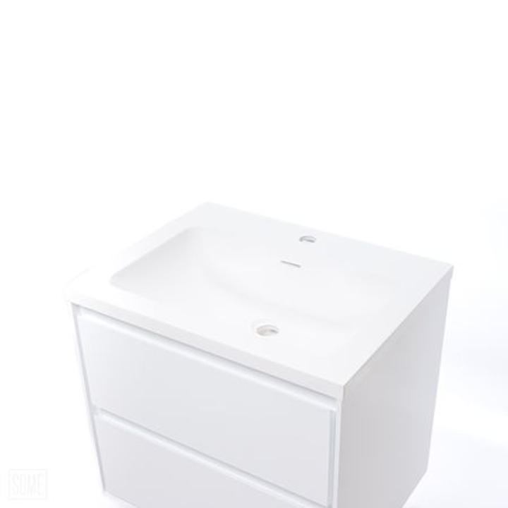 Umywalka meblowa LOCK 60 cm – minimalistyczny design i nowoczesna forma