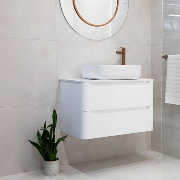 Umywalka nablatowa Snello biała – subtelność i funkcjonalność