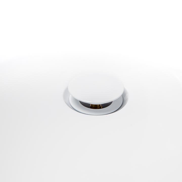 SOME COMODA WANNA PRZYŚCIENNA 1600X750X600 AKRYLOWA DM607-1600 BIAŁY MAT + KOREK KLIK KLAK BIAŁY POŁYSK DR01WH*