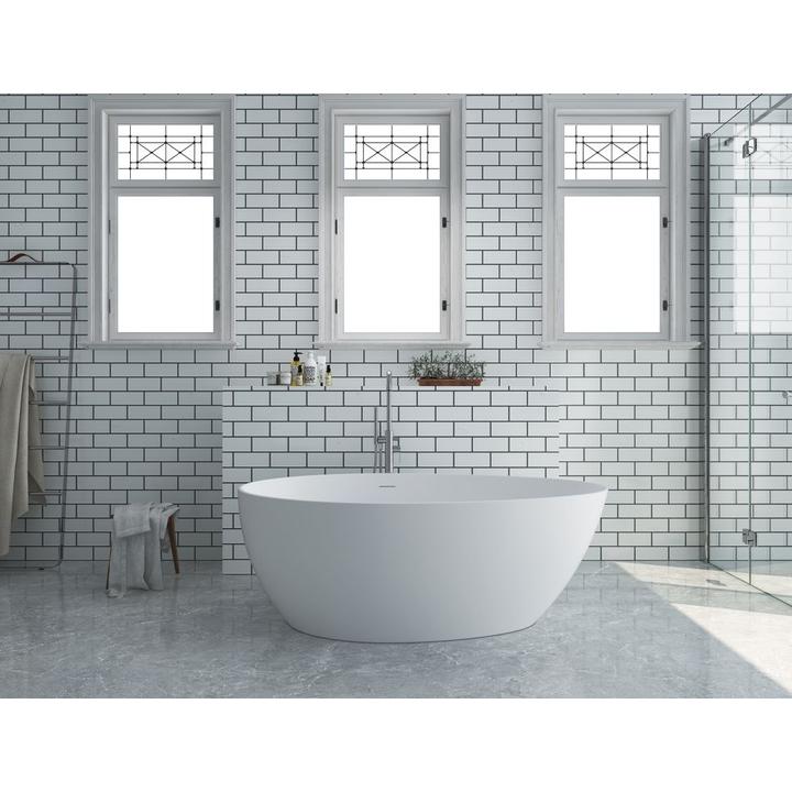 Wanna wolnostojąca DROP BIAŁA 1600 x 820 x 580 mm – Minimalizm i Luksus