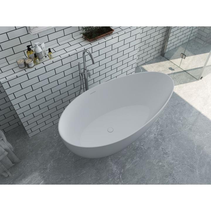 Wanna wolnostojąca DROP BIAŁA 1600 x 820 x 580 mm – Minimalizm i Luksus