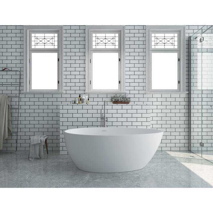 SOME DROP WANNA WOLNOSTOJĄCA 1600X820X580 AKRYLOWADM630-1600T BIAŁY POŁYSK +KOREK KLIK KLAK BIAŁY POŁYSK DR01WH*