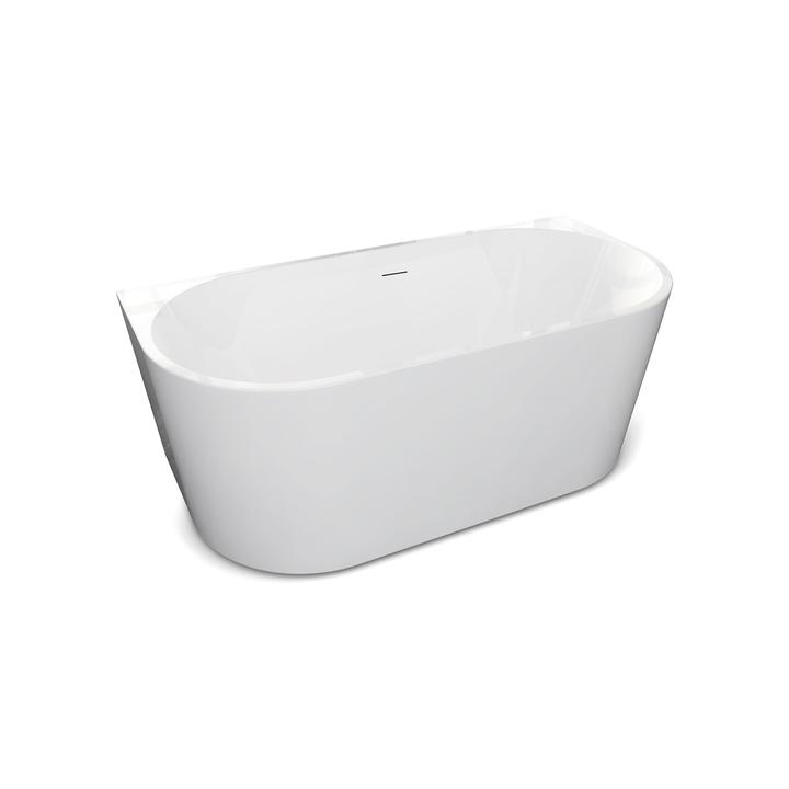 Wanna przyścienna EMMA 1500 x 750 x 580 mm – Nowoczesny Komfort i Styl