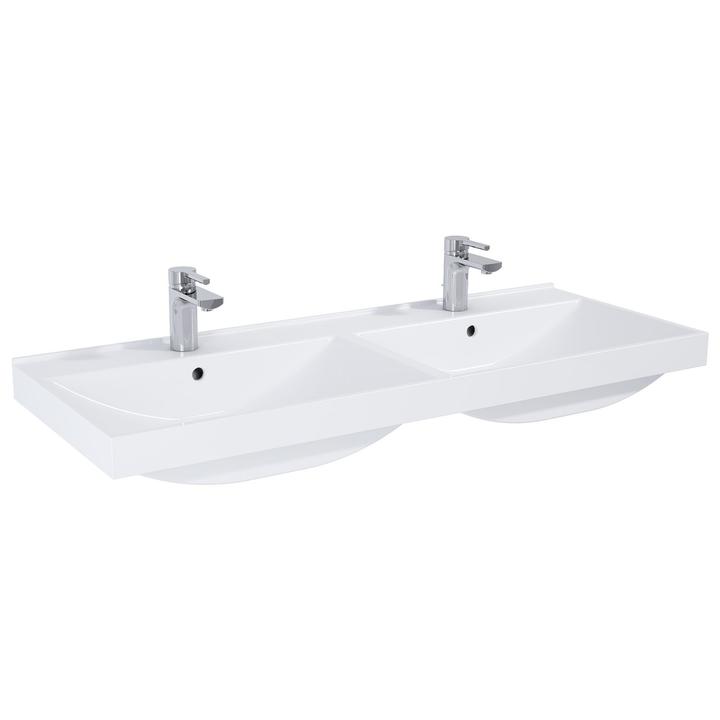 UMYWALKA MAXXI 120 DUO, CERAM WHITE HG  RE041200078060