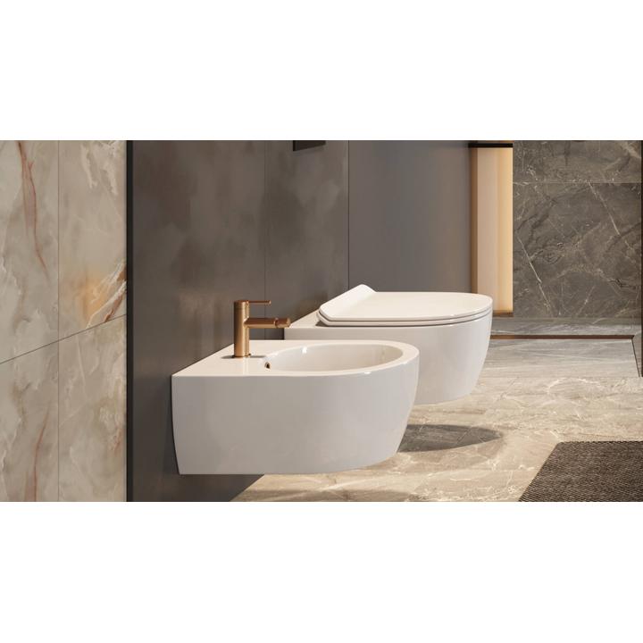 PI BATERIA BIDETOWA STOJĄCA, MIEDZIANY SZCZOTKOWANY AREX.1203CB