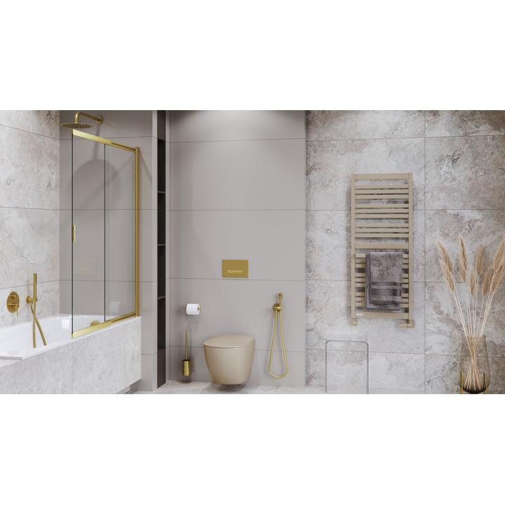 CONTI GRZEJNIK ŁAZIENKOWY 121X50 CM, CAPPUCINO MAT GREX.CO121.CA