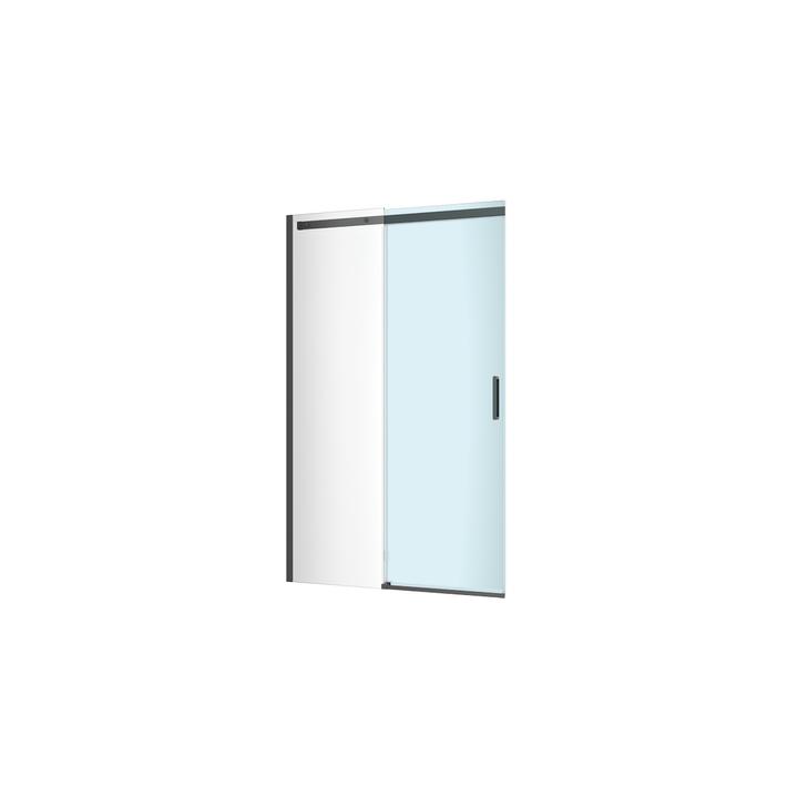 ROLS DRZWI PRZESUWNE 120x120CM CZARNY 1/2 KAEX.2612.1200.LP1/2.BL