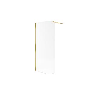 VIDOQ WALK-IN ŚCIANKA GIĘTA 83X200CM ZŁO  KAEX.1507.830.LP.GL