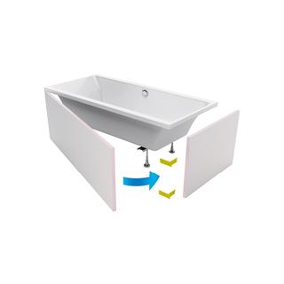 OBUDOWA DO ZABUDOWY WANNY BOK 90X60 OBEX.P.90X60WH
