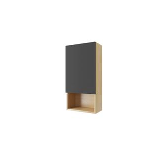 TUTO SZAFKA WISZ. FRONT 40X80DĄB/SZARY MLEX.0105.400.BLGR