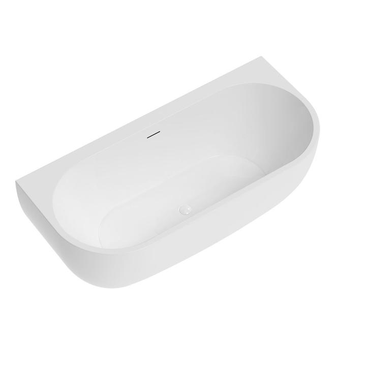 Wanna przyścienna EMMA 2.0 1600 x 750 x 575 mm – Nowoczesny Design i Komfort