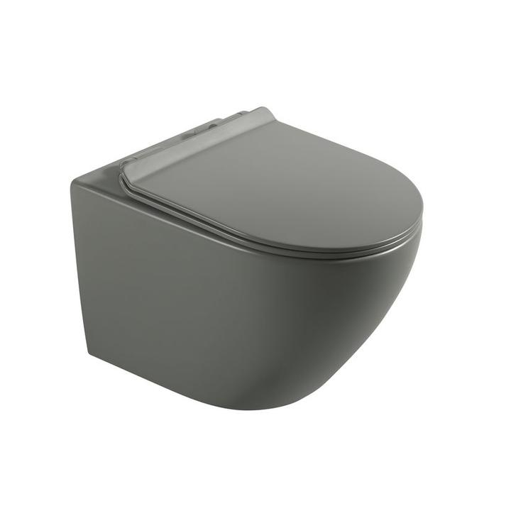 Miska WC Interno szary mat – subtelność i elegancja