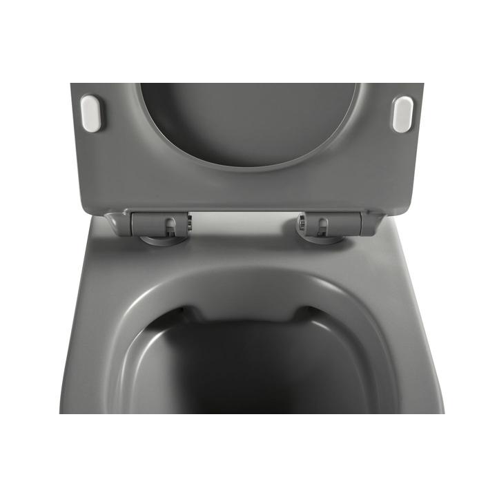 Miska WC Interno szary mat – subtelność i elegancja