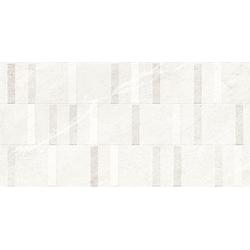GRES SZKLIWIONY DHARA DECOR WHITE 119,2X59,2 REKT. MATT GAT.1 230399 (1,42)