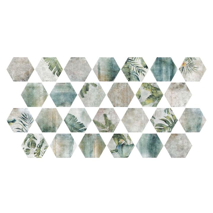 PAV. HEXAG 32X36,8 TROPIC EMERALD 220973(0.98)