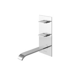 AXIS BATERIA UMYWALKOWA PODTYNKOWA 3-OTWOROWA PIONOWA (1 ROZETA) QW196N