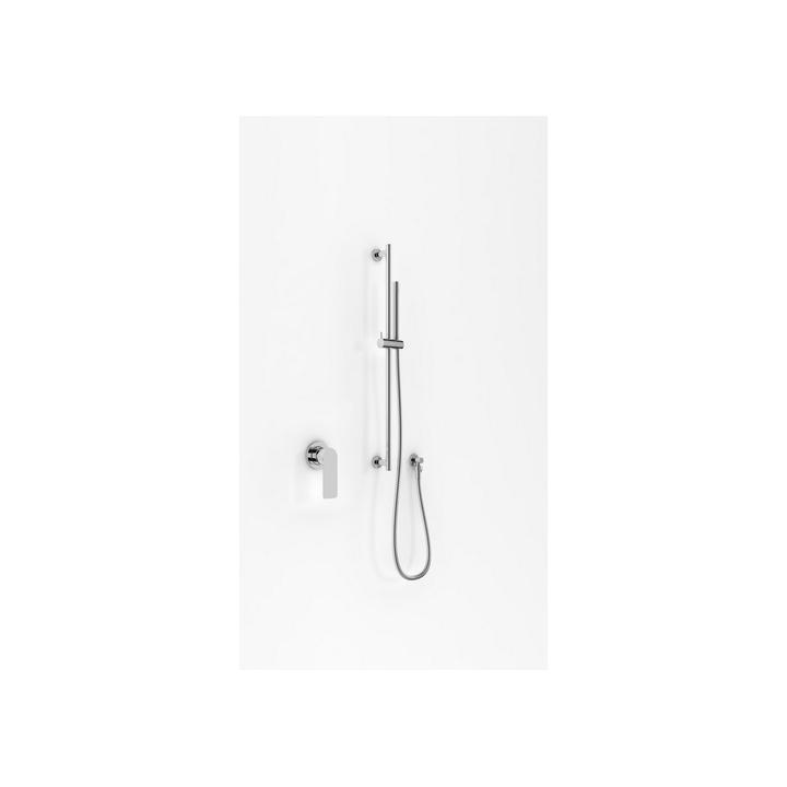 PROXIMA ZESTAW PRYSZNICOWY PODTYNKOWY Z DRĄŻKIEM I SŁUCHAWKĄ QW220PSP4