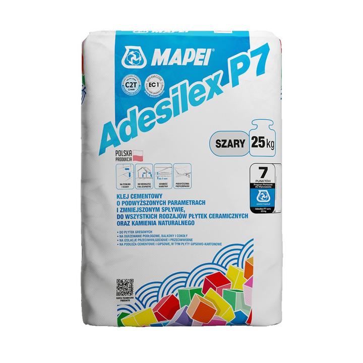 KLEJ ADESILEX P7 IN 25KG. SZARY MAPEI