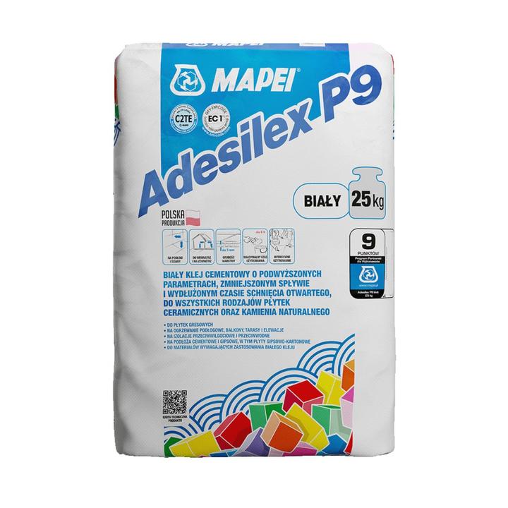 KLEJ ADESILEX P9 25KG. BIAŁY MAPEI