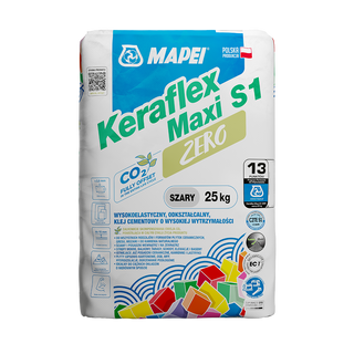 KLEJ KERAFLEX MAXI S1 ZERO SZARY 25KG. MAPEI