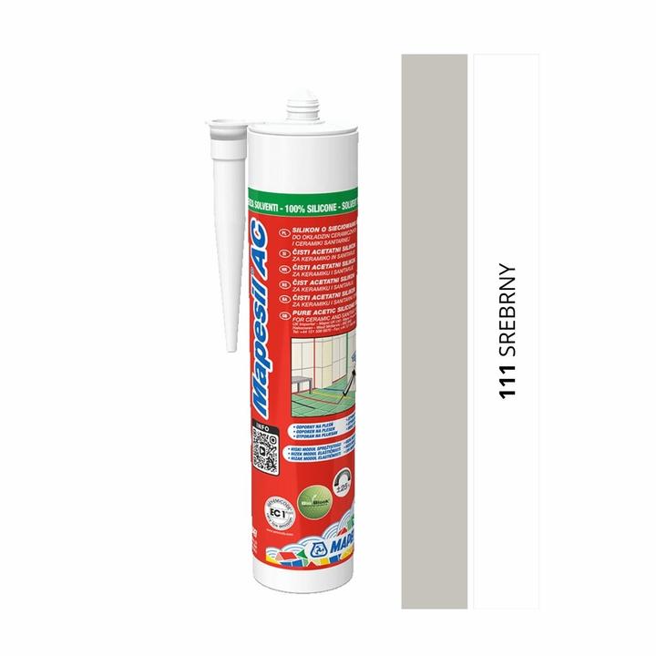 MAPESIL AC SILIKON 310ML. 111 SREBRNY