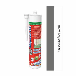 MAPESIL AC SILIKON 310ML. 119 LONDYŃSKI SZARY