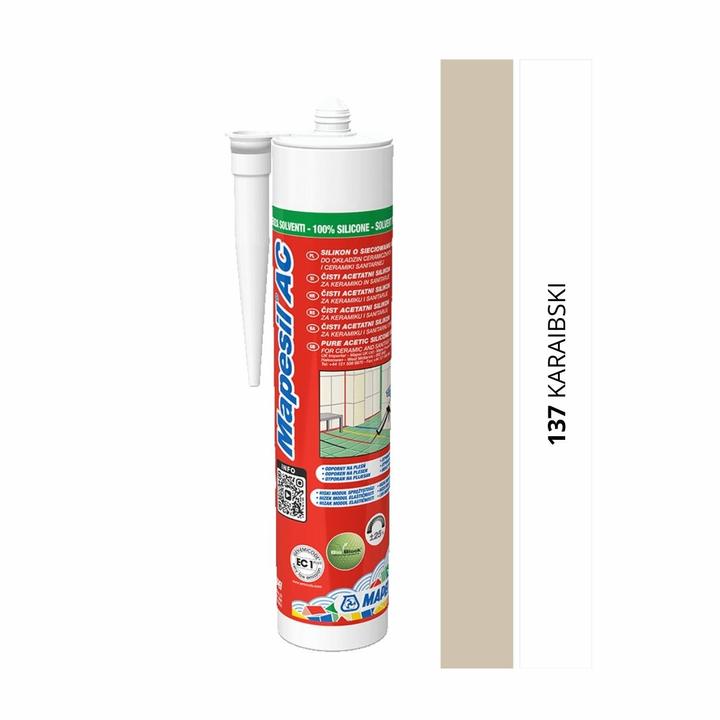 MAPESIL AC SILIKON 310ML. 137 KARAIBSKI