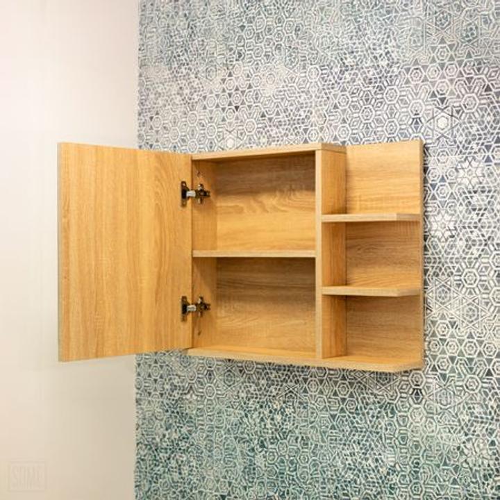 SZAFKA LUSTRZANA EASY 3P 50X600X16MM PÓŁKI-DREWNO DSM