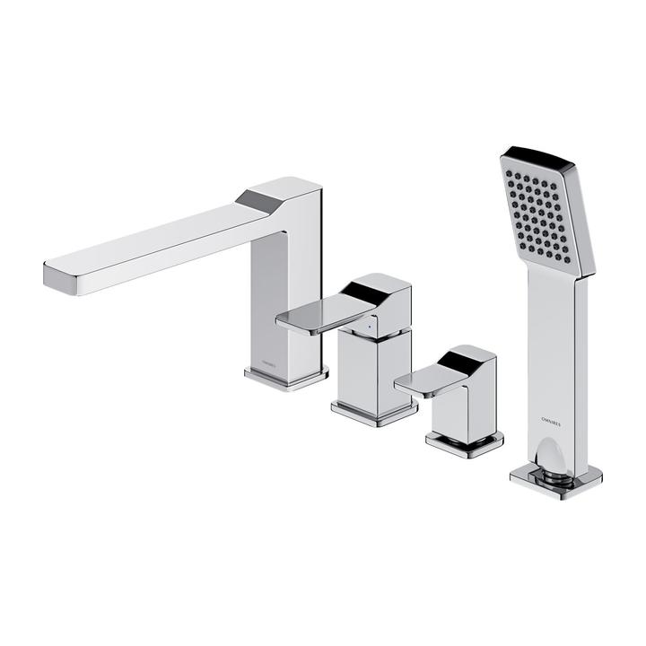 SLIDE BATERIA WANNOWA 4-OTWOROWA, CHROM       SL7732CR