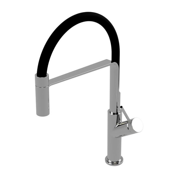 VITA BATERIA ZLEWOZMYWAKOWA, CHROM/CZARNY MAT       VI6350BLCR