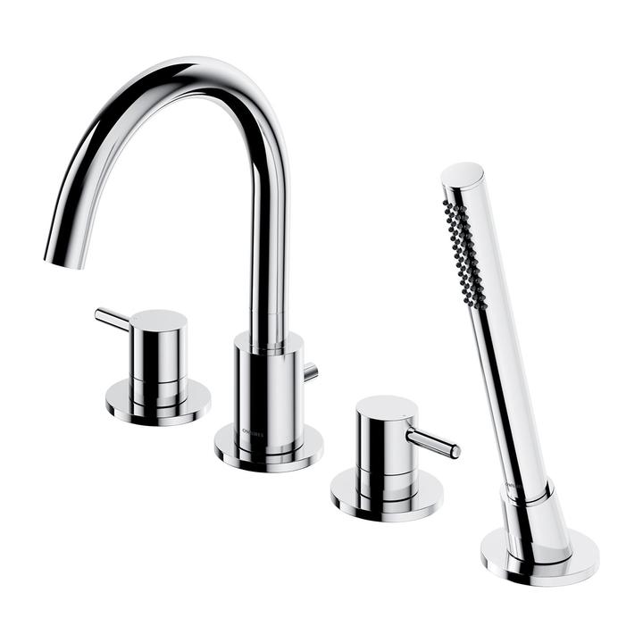 Y BATERIA WANNOWA 4-OTWOROWA, CHROM       Y1232CR