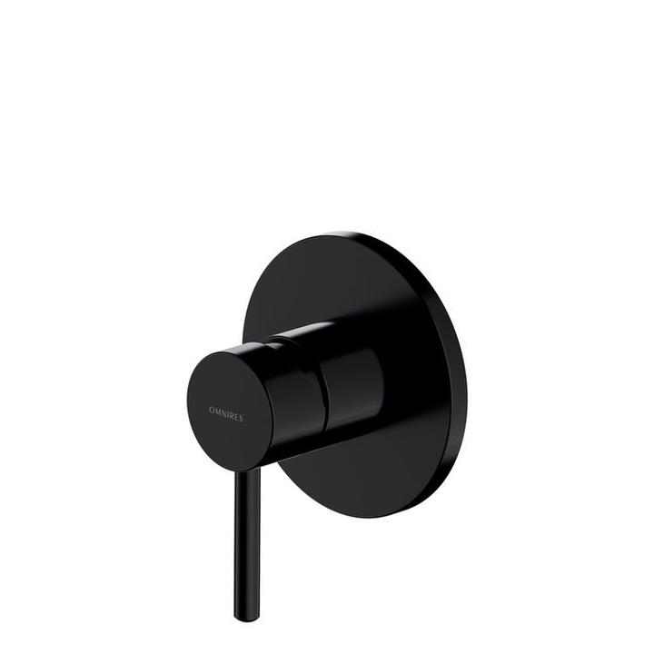 Y BATERIA PRYSZNICOWA PODTYNKOWA, CZARNY       Y1245BL