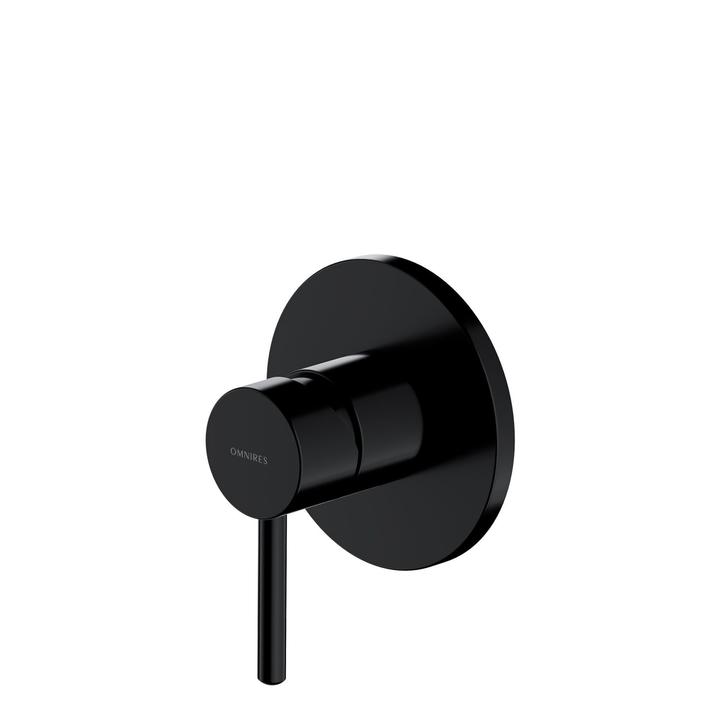 Y BATERIA PRYSZNICOWA PODTYNKOWA, CZARNY       Y1245BL