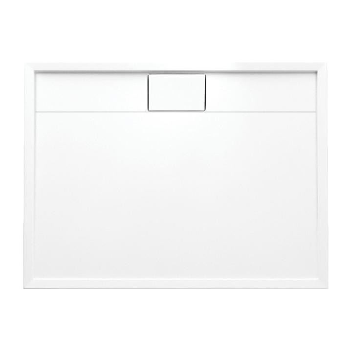 BROOKLYN BRODZIK PRYSZNICOWY AKRYLOWY, PROSTOKĄTNY, 80X100CM, BIAŁY POŁYSK     BROOKLYN80/100/PBP