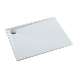 STONE BRODZIK PRYSZNICOWY PROSTOKĄTNY ZE STRUKTURĄ KAMIENIA, 80 X 120 CM  STONE80/120BM