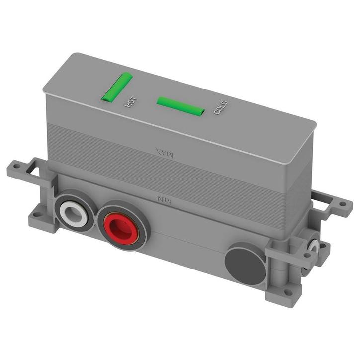ELEMENT PODTYNKOWEJ TERMOSTATYCZNEJ BATERII 3-WYJŚCIOWEJ BOXTE3F