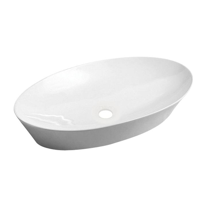 LAREDO UMYWALKA NABLATOWA, 61X37CM, BIAŁY POŁYSK       LAREDO605BP