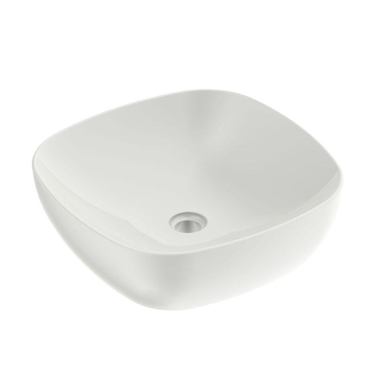 UMYWALKA NABLATOWA PORTLAND 37X37CM BIAŁY PORTLAND370BP