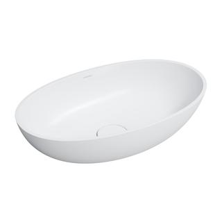 UMYWALKA NABLATOWA SHELL M+ 60X35 CM BIAŁY MAT SHELLUNBM