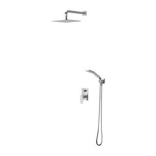 SYSTEM PRYSZNICOWY PODTYNKOWY CHROM  BARETTI SYSBAX10CR