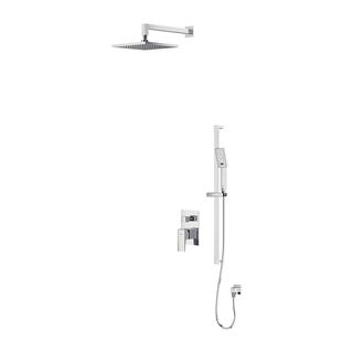 FRESH SYSTEM PRYSZNICOWY PODTYNKOWY, CHROM       SYSFR11CR