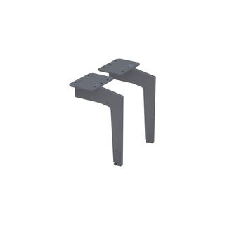 AKCESORIA NOGI (2 SZT) 23 CM,  KOLOR: GRAFIT MAT,   OR00-A-NO-23-6