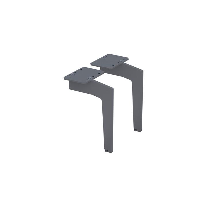 AKCESORIA NOGI (2 SZT) 23 CM,  KOLOR: GRAFIT MAT,   OR00-A-NO-23-6