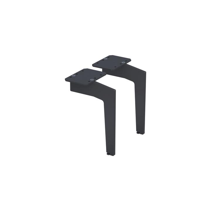 AKCESORIA NOGI (2 SZT) 23 CM,  KOLOR: CZARNY MAT,   OR00-A-NO-23-8