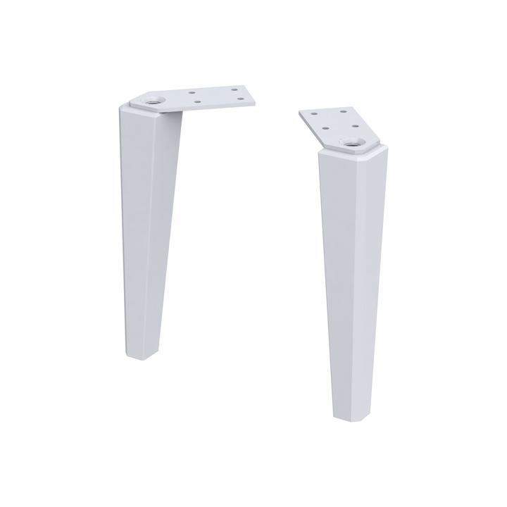 MONTEBIANCO - AKCESORIA - NOGI (2SZT) 20CM,  KOLOR: BIAŁY MAT,   OR47-A-NO-20-2