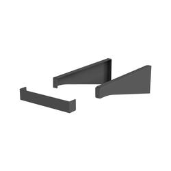 WSPORNIK BLATU 35 CM,  KOLOR: GRAFIT MAT,   OR00-A-WS-35-6