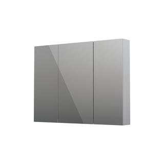 NEO SZAFKA LUSTRZANA 100 CM TROJE DRZWI CHROM POŁYSK OR00-SGL3D-100-99